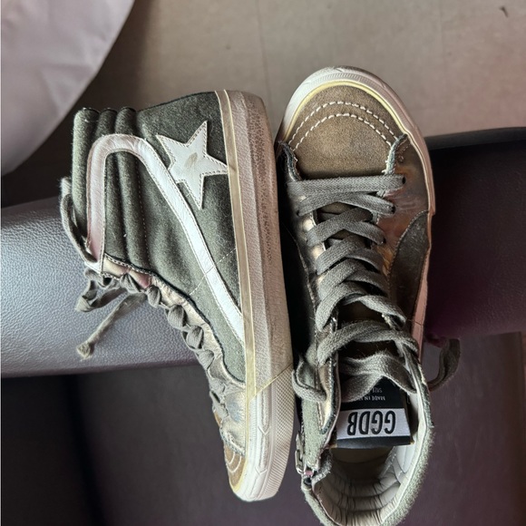 Golden Goose Slide High Top Sneakers - Picture 2 of 4